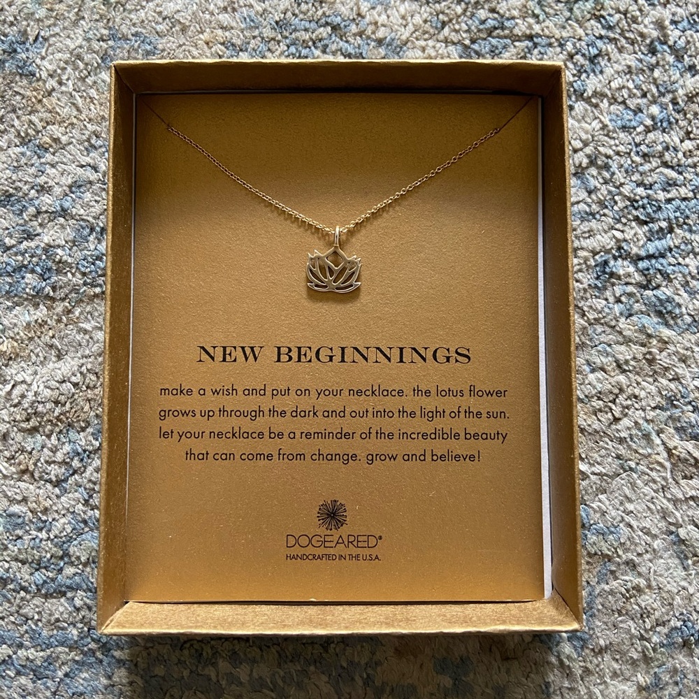 18’ Lotus Necklace-Dogeared
